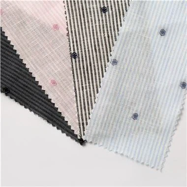 100 Kain Linen Jacquard