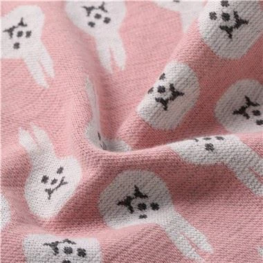 Kain Rajut Spandex Jacquard Katun