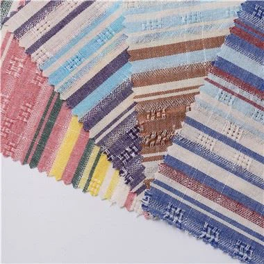 Kain Jacquard Dicelup Benang