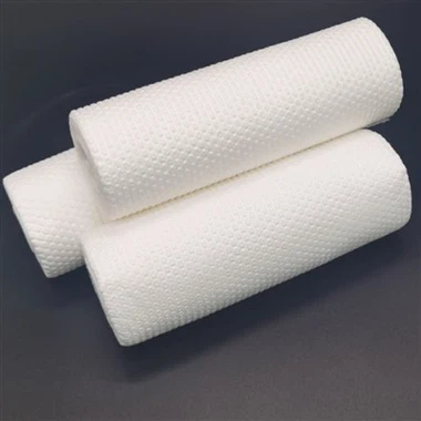 Kain Nonwoven Spunlace Pulp Kayu PP/poliester